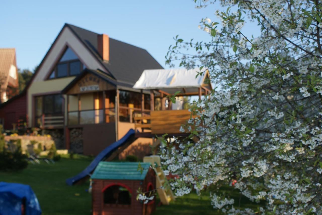 Agrodomki Okej-Bialy Dom Gardna Wielka Экстерьер фото